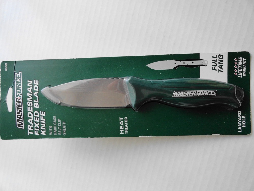 Masterforce tradesman knife with Plastic Sheath NEW