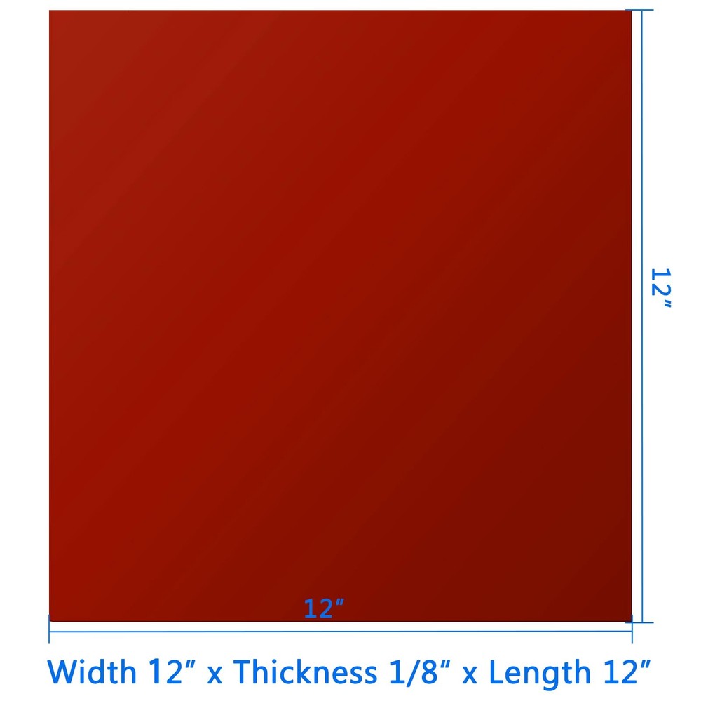 Adhesive Solid Rubber Sheets 12" Wide x 1/8" Thick x 11" Long Self Stick Blac