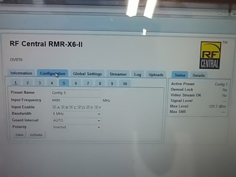 IMT Passive Tracker 12-Way COFDM Antenna Array Receiver Matrix System Switch