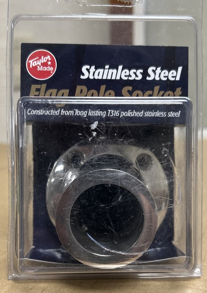 Taylor Made 1-1/4" SS Top Mount Flag Pole Socket #966