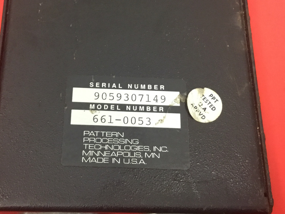 Pattern Processing Technologies - P/N: 661-0053 - Power Supply