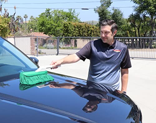 Plastic Handle with Green Mop 62457