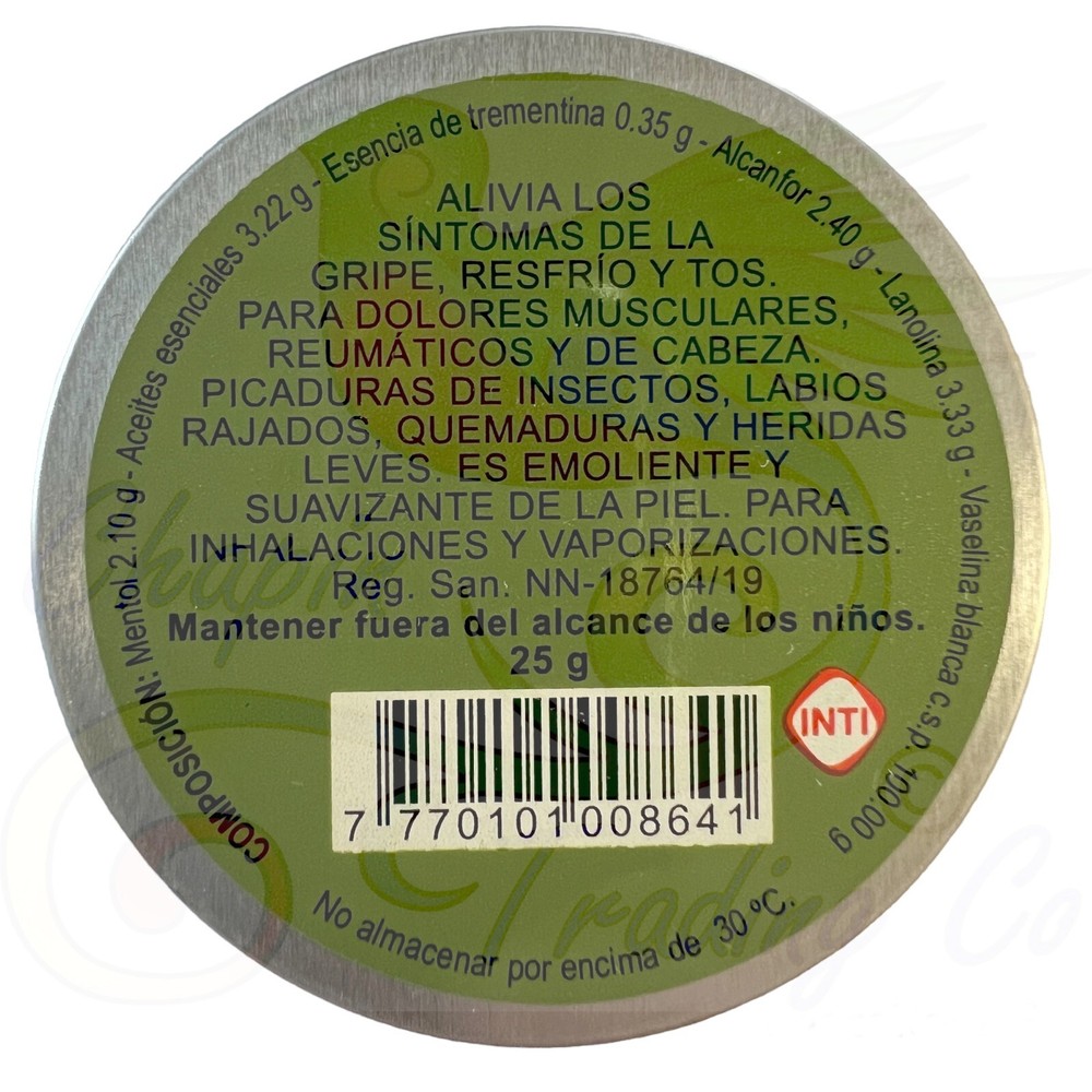 MENTISAN Ointment Tin Can 25 gr.
