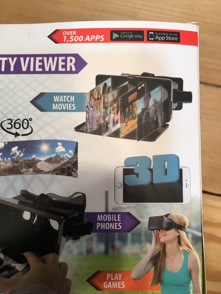 ELECTRONIC NECESSITIES VIRTUAL REALITY VIEWER 3D GLASSES MASK