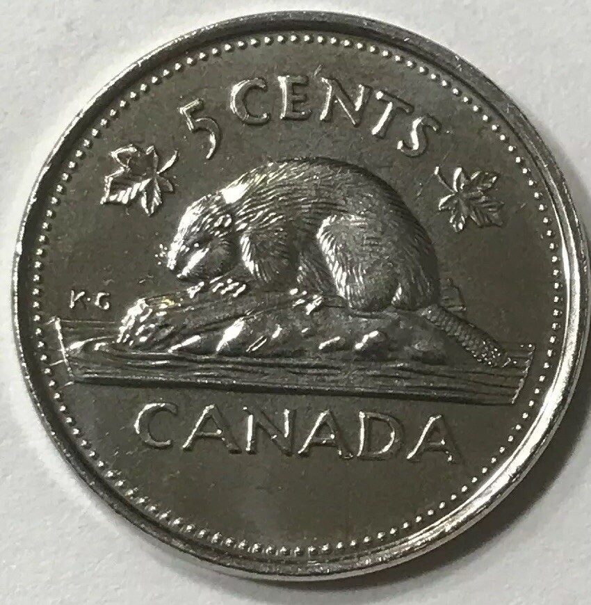 Canada 2002-P 5 Cent - Beaver Coin - Uncirculated