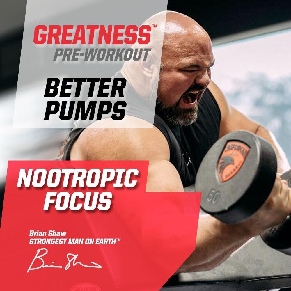 Undefined Nutrition Greatness Pre-Workout (30 Servings) Fruit Punch