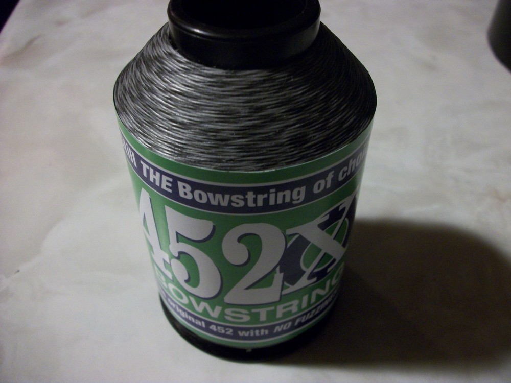 Silver & Black Speckled BCY 452X Bowstring Material 1/4lb Bow String Making