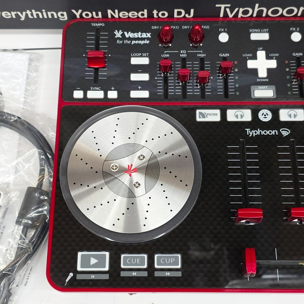 RARE! Vestax Typhoon DJ Interface MIDI Controller VirtualDJ