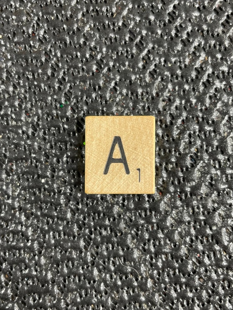 Scrabble Tiles 1976 Brown Box Original Replacement Tiles