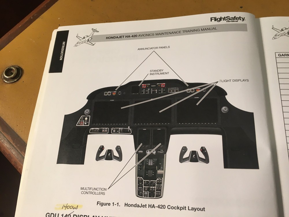 HondaJet HA-420 Avionics Maintenance Training Manual