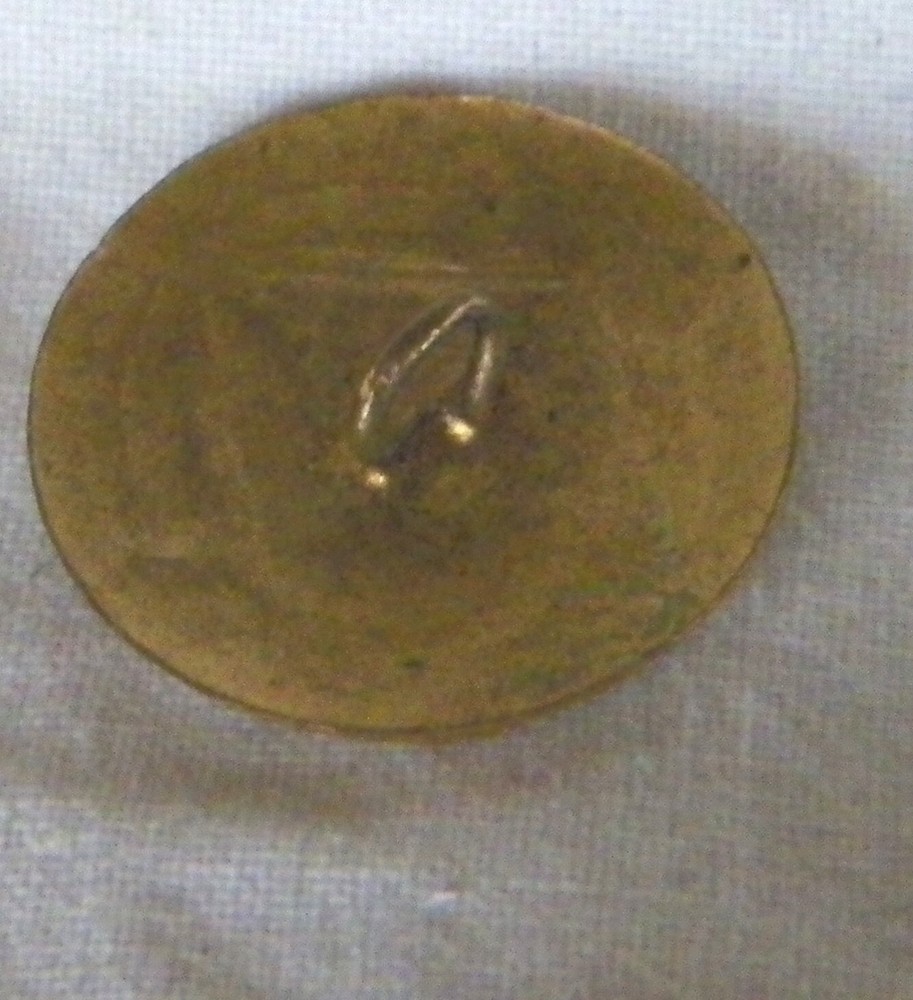 Bb Diamond Center Basse-taille!!!!!!! Enamel ANTIQUE BUTTON Painted Rose