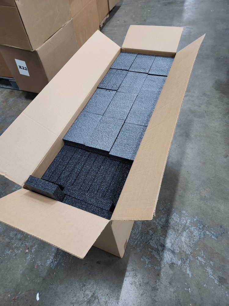Bulk Lot 227 Pcs -  Foam Inserts, Polyethylene, Wholesale Packaging, Protective
