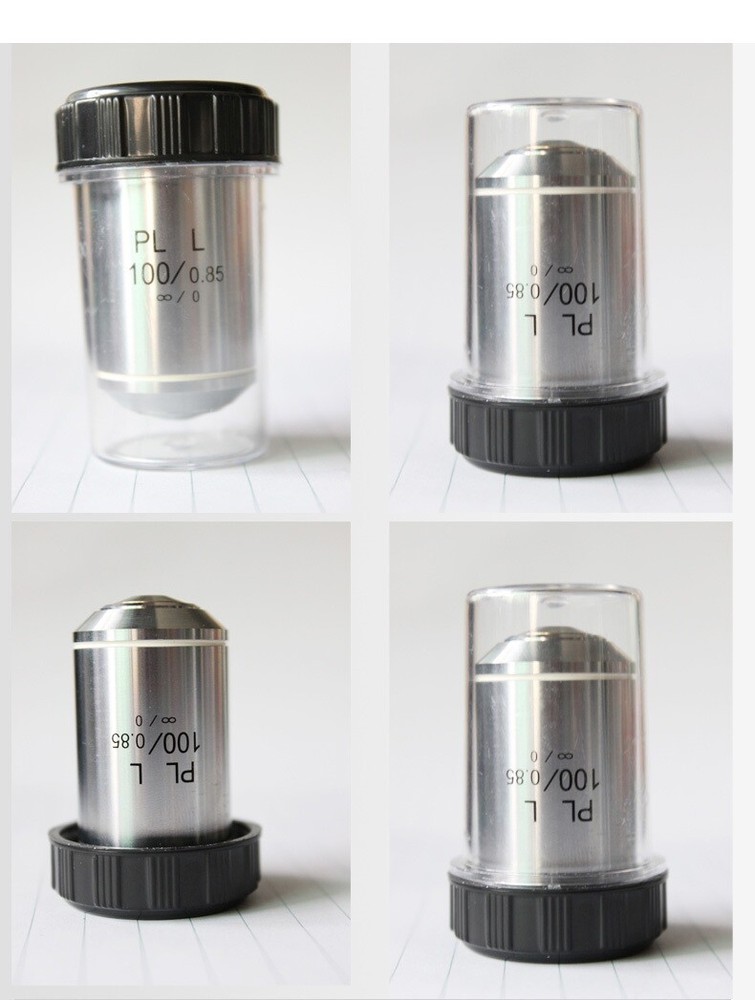 Long Working Distance Infinity Plan Achromatic Microsocpe Objective Lens PLL