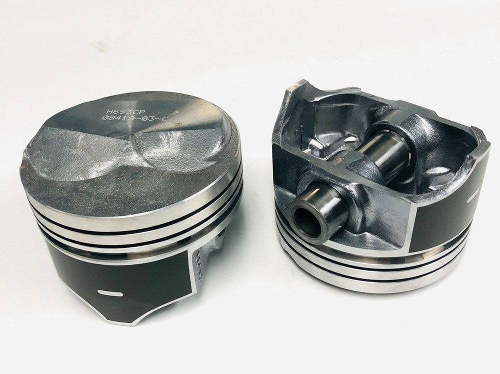 Chevy 7.4/454 Hypereutectic Coated 22cc Dome Piston & moly Ring Kit. Select size