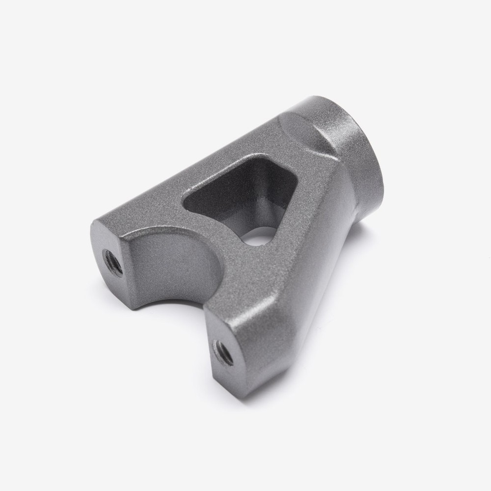 Lower Left Handlebar Clamp for LJ300T-18A-E5 Silver Easy Installation Polished