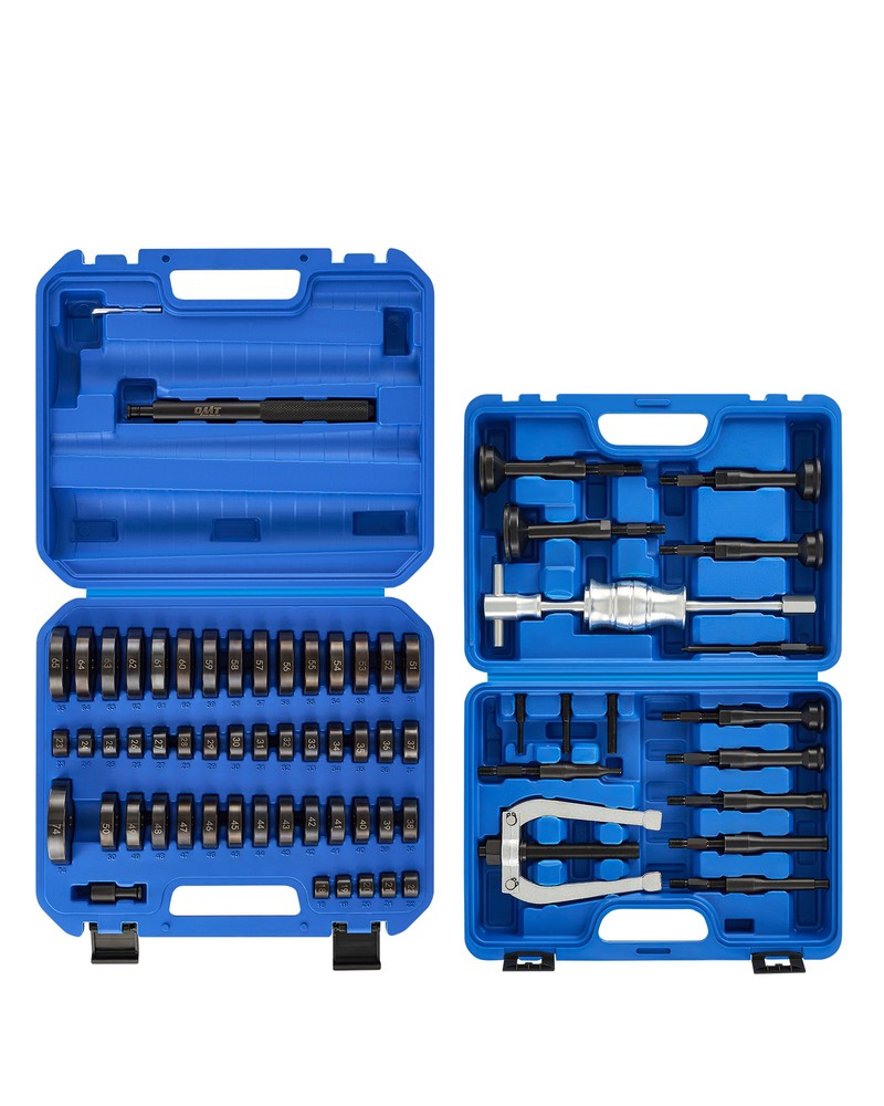 OMT 2 in 1 Blind Hole Inner Bearing Puller & Custom Bushing Driver Tool Set