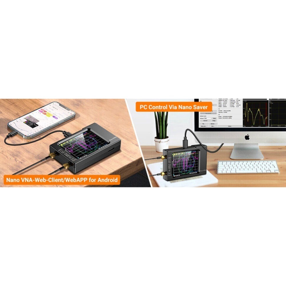 Vector Network Antenna Analyzer VHF UHF HF 10KHz-1.5GHz Analyzer