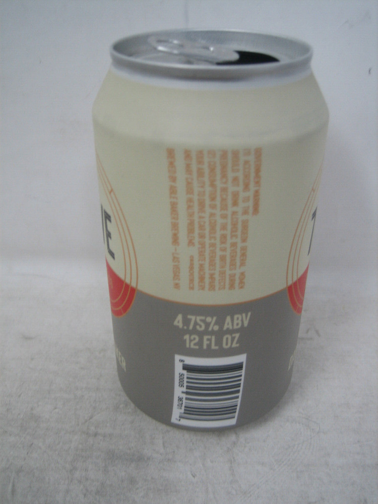 7 five brewing dawn breaker lagar beer can micro brewery 7five