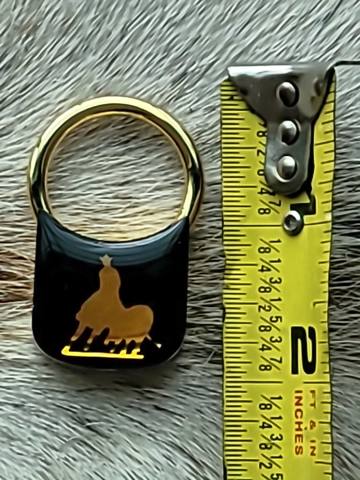 Cutting Horse Key Chain NEW