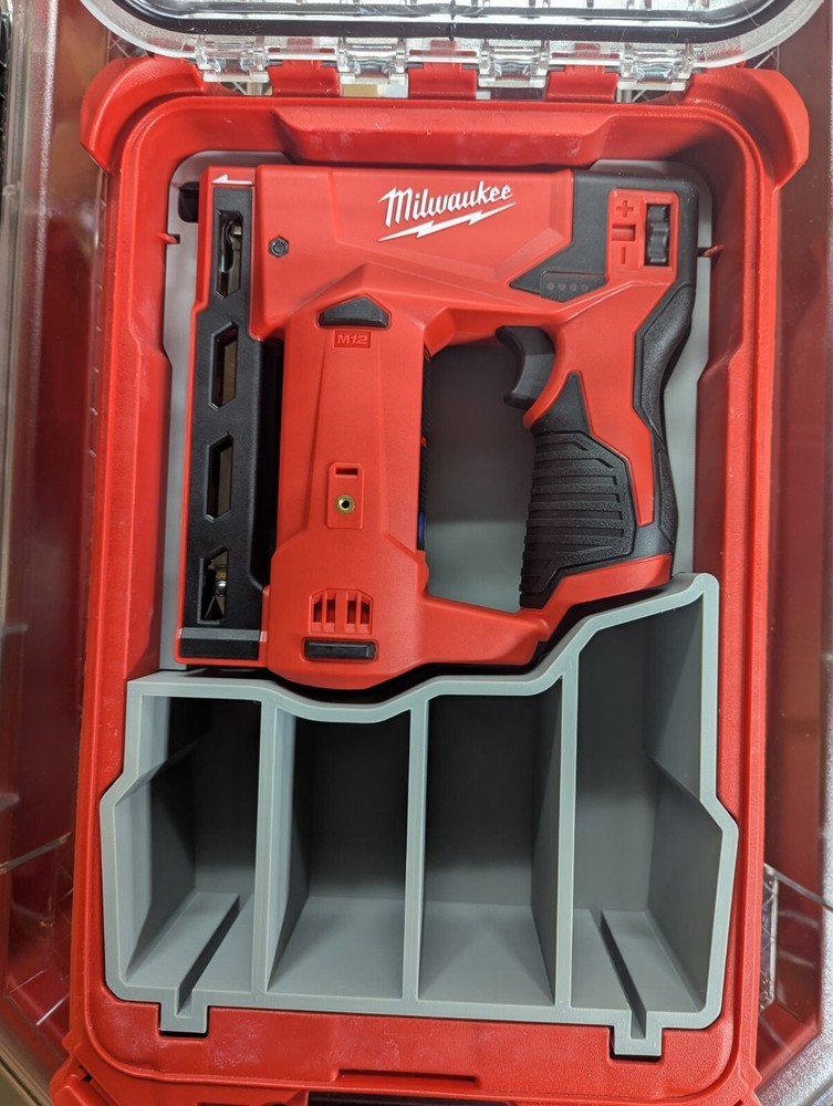 Milwaukee Packout Insert for M12 3/8" Crown Stapler (Insert Only)