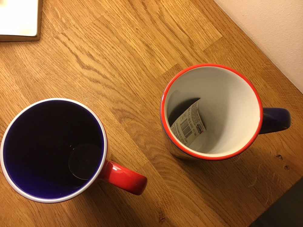 NASA space centre mugs