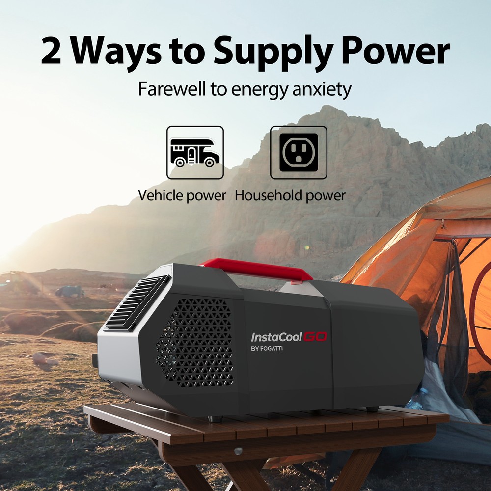 Portable Air Conditioner Tent AC Unit for Outdoor Camping Tent RV 2218 BTU