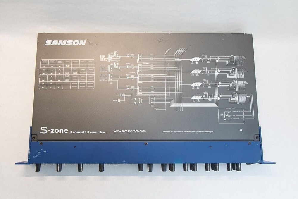 Samson S-zone 4-Input/4-Zone Stereo Mixer