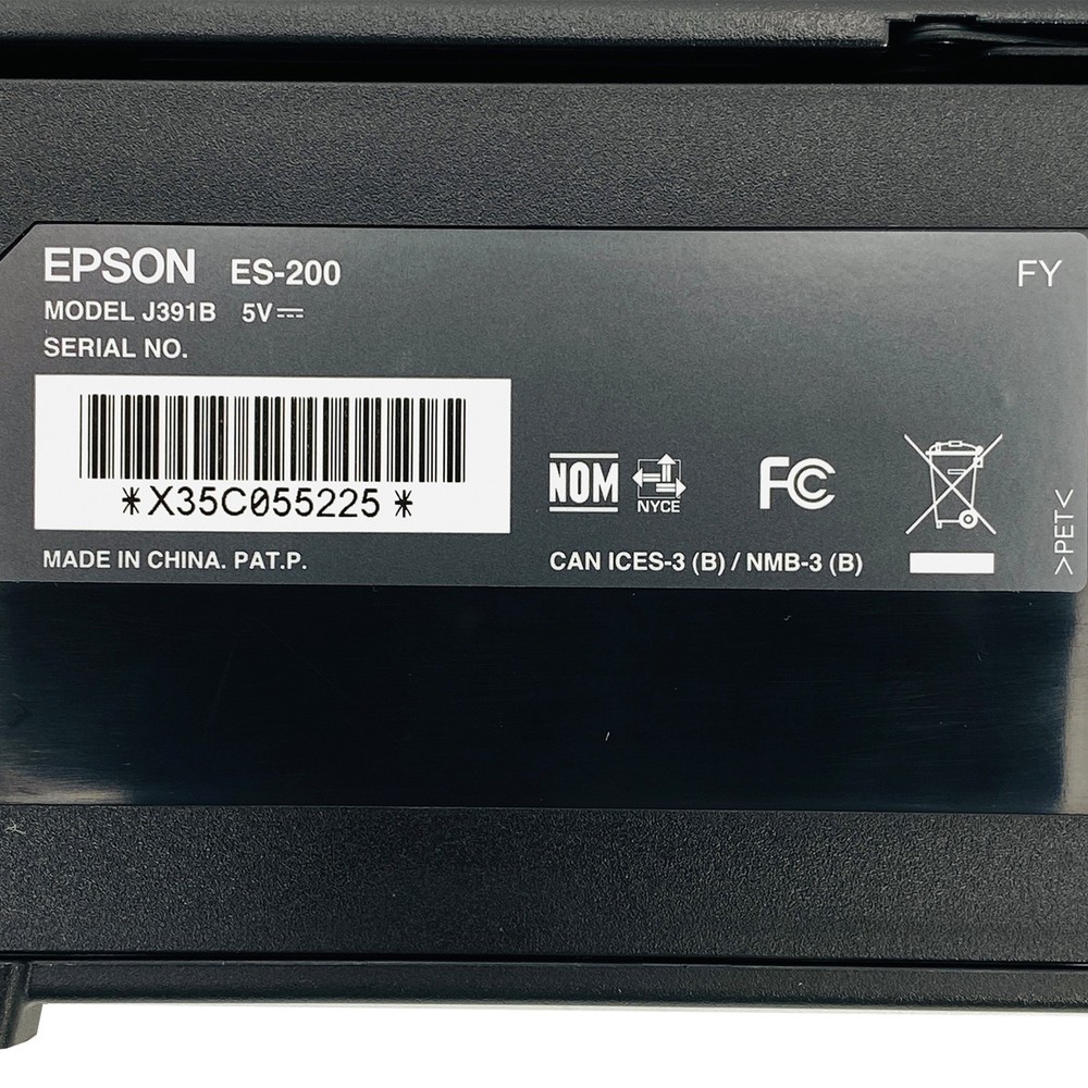 Epson ES-200 Compact Desktop Document Scanner with ADF w/AC Adapter Grade A!⚡️