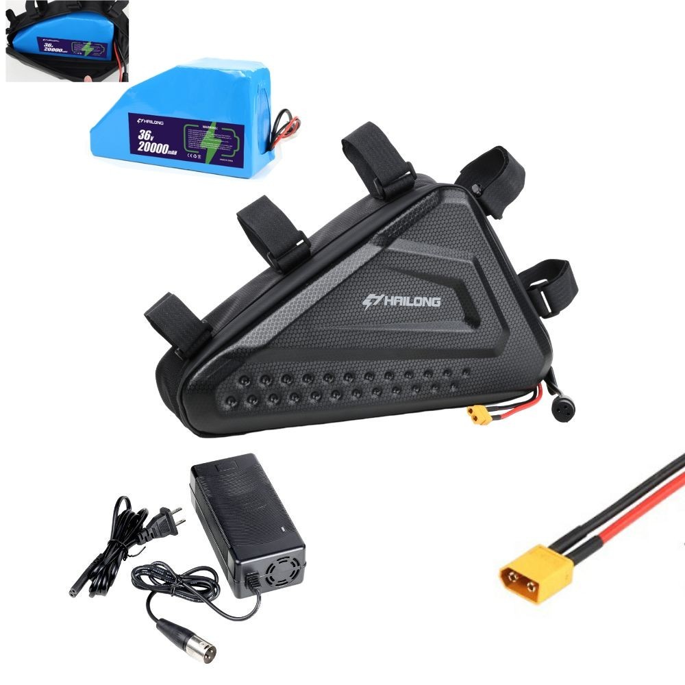 Used Triangle pack battery 36V 20AH Battery & Bag