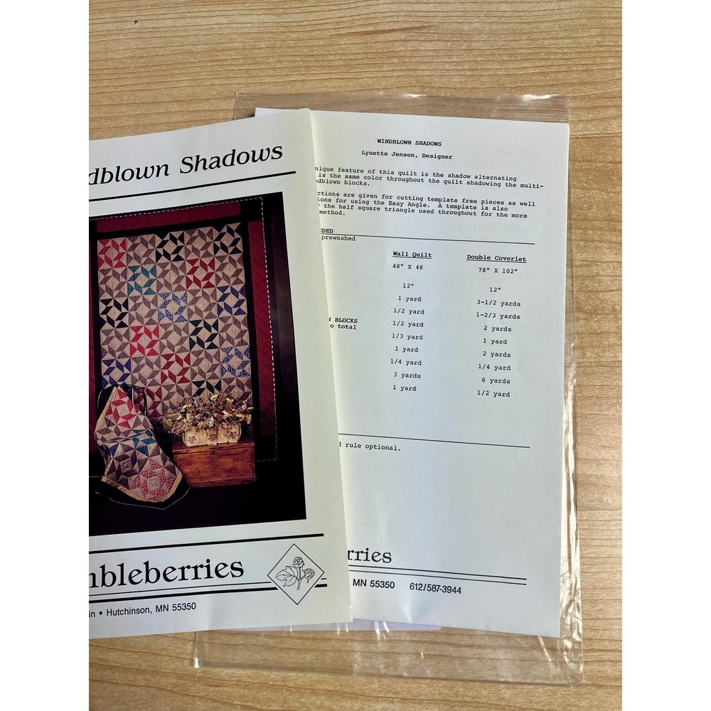 Quilt Pattern Booklets