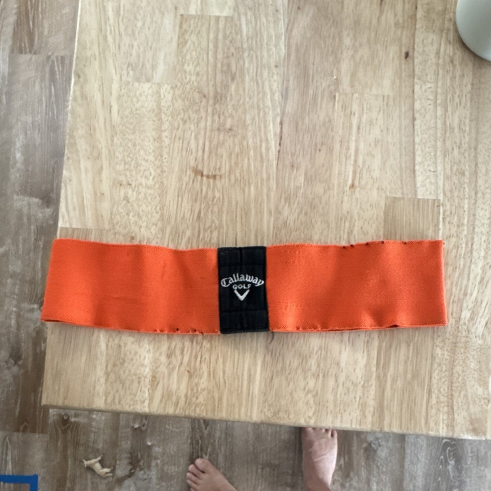 Callaway Golf Swing Trainer Orange Black Polyester Rubber