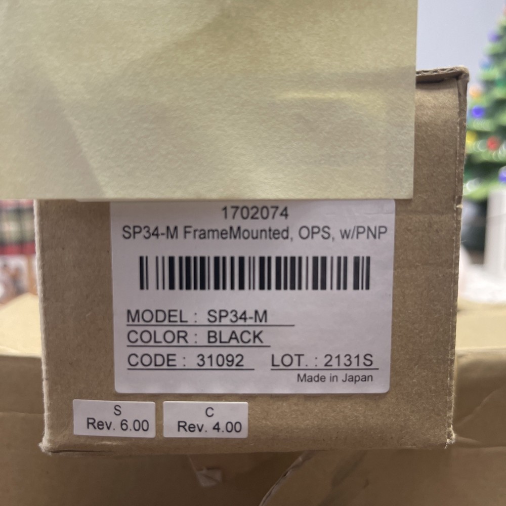 SP 34 Frame Mounted OPS W/PNP