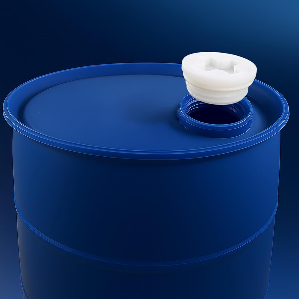 Bung Cap with 2" Thread Size, 2 Pack Poly Buttress Drum Bung, Course Thread for