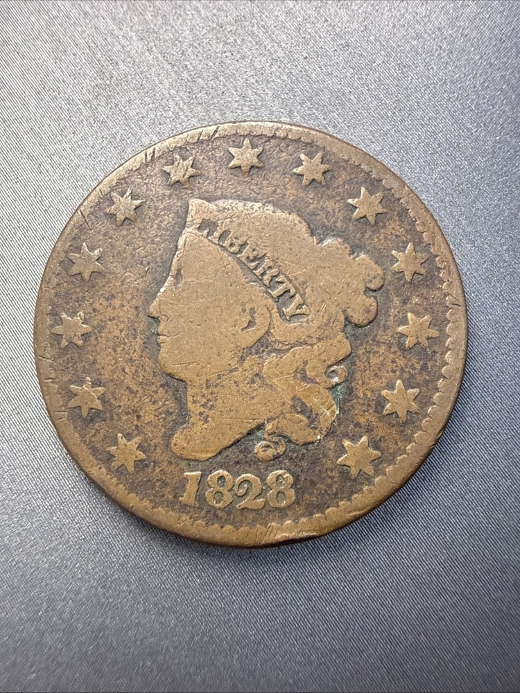 1828 large cent