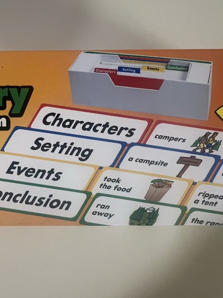 Lakeshore Map-A-Story Pocket Chart Program New
