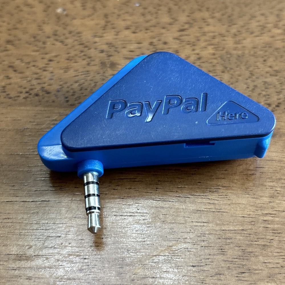 PayPal Here Mobile Card Reader Magnetic Strip Scanner for iPhone & Android