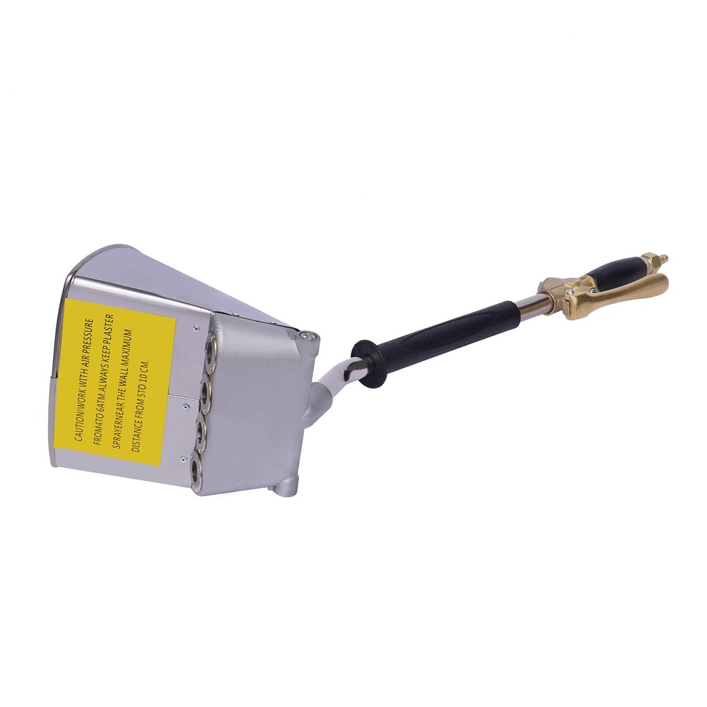 4-Jet Stucco Sprayer for Mortar and Plaster - Efficient Wall Application