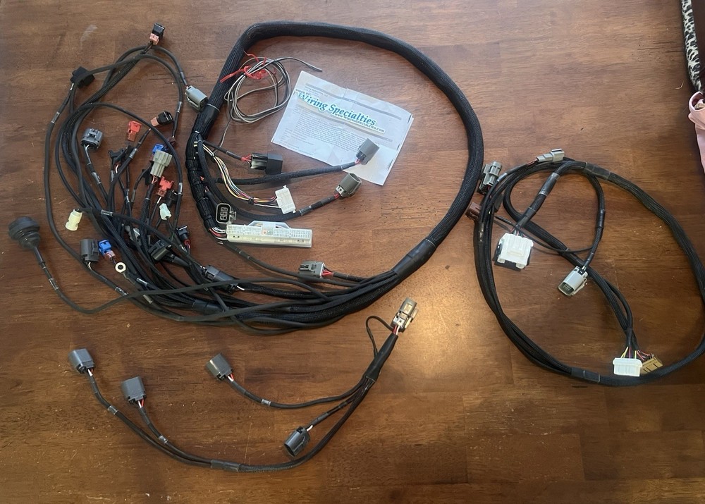 Ca18det engine and transmission wiring harness