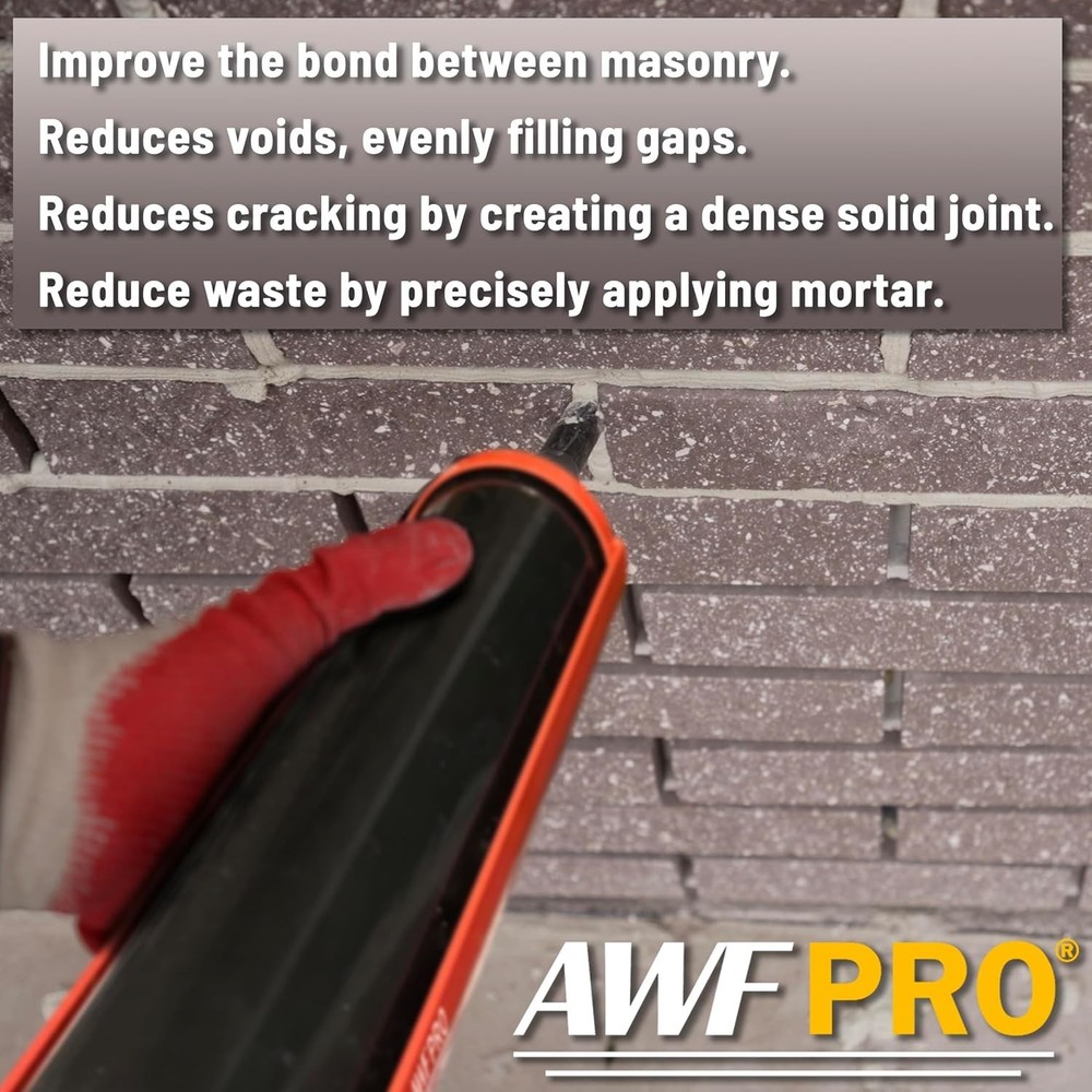 Mortar Pointing Gun - 1 Quart Capacity, 12:1 Thrust for Precision Work