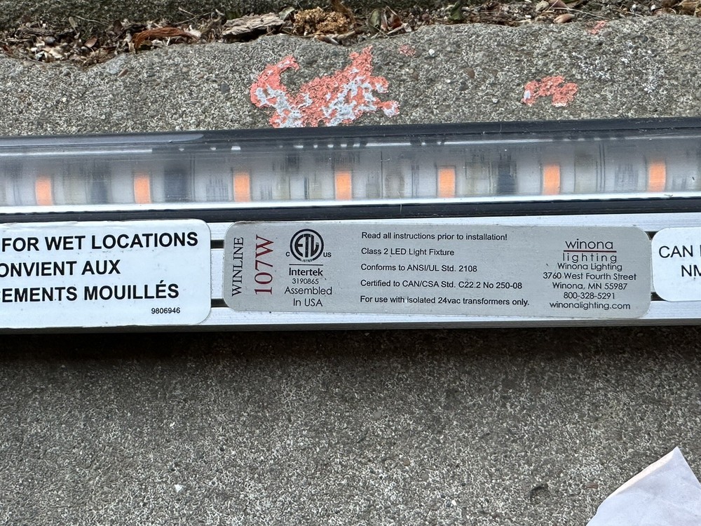 Winona Lighting - Winline 107W - LED light strip.