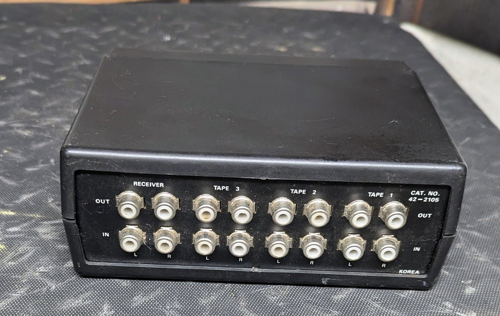 Realistic tape control center / switchbox