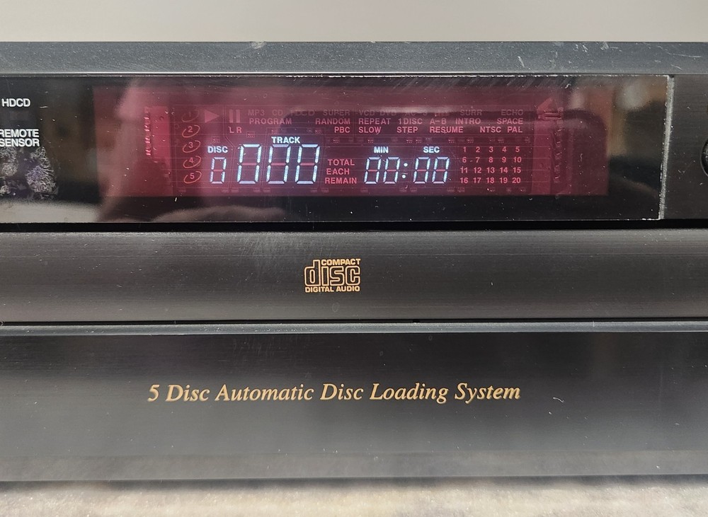 Denon 5 Disc CD Auto Changer Model #DCM-380