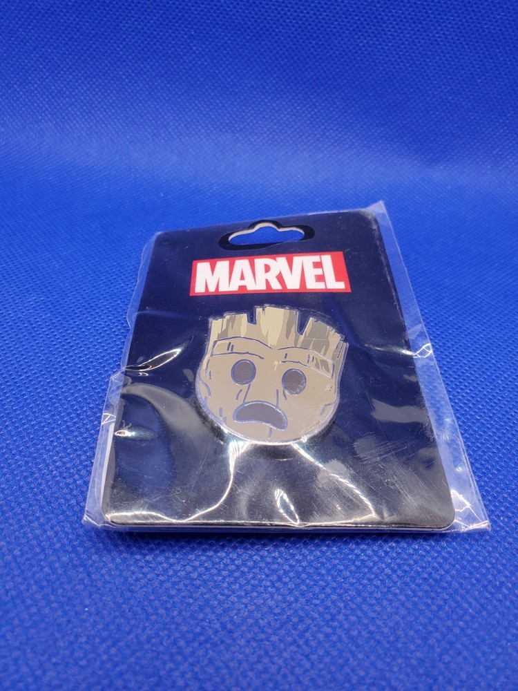 SDCC 2017 Sad Groot Pin Button Variant Marvel Mastercard Comicon Exclusive