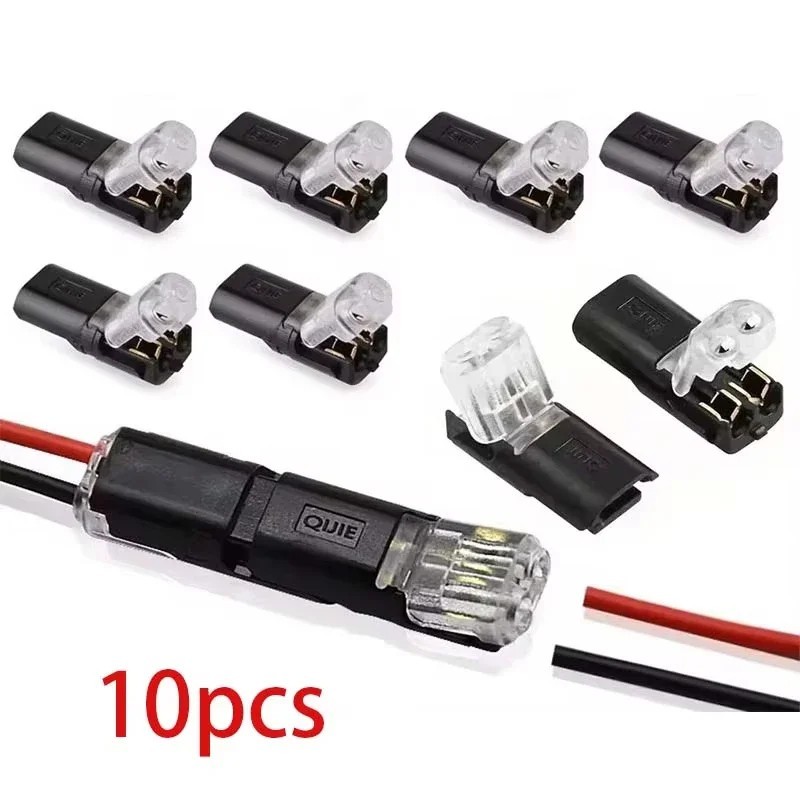 10PCS 2 Pin Waterproof Electrical Connector Car Wire Plug Terminal