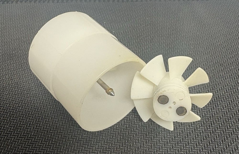 Water Softener High Flow Turbine and Support Meter For 1” Systems.