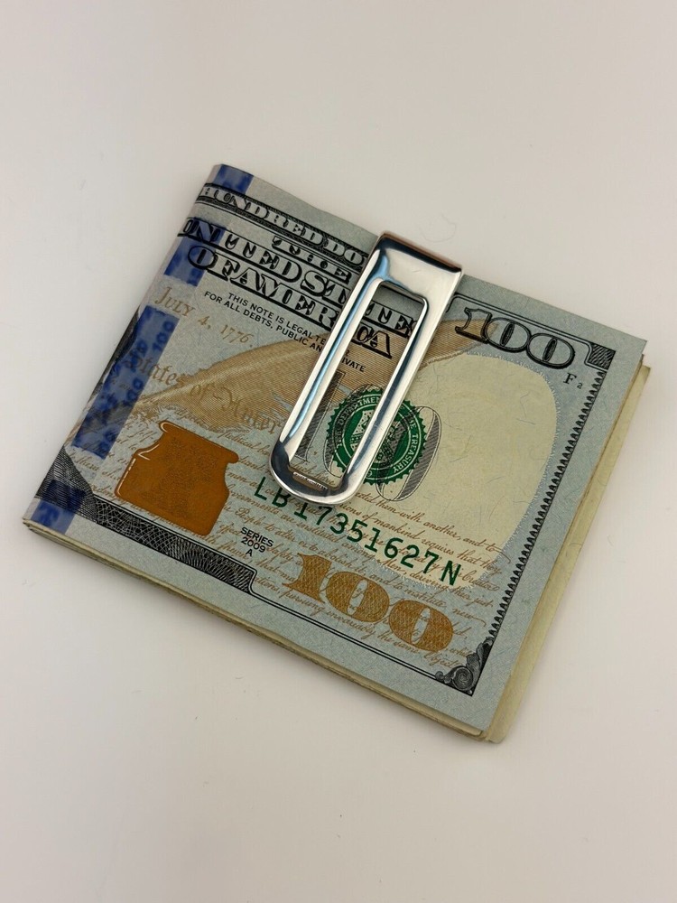 925 Sterling Silver Money Clip