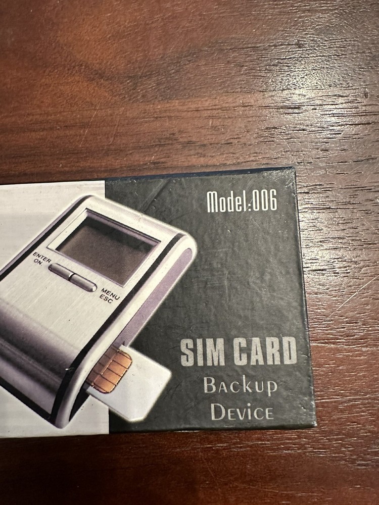 Sim Card Back Up Device Model 006. Ron Añejo Dos Madeira’s