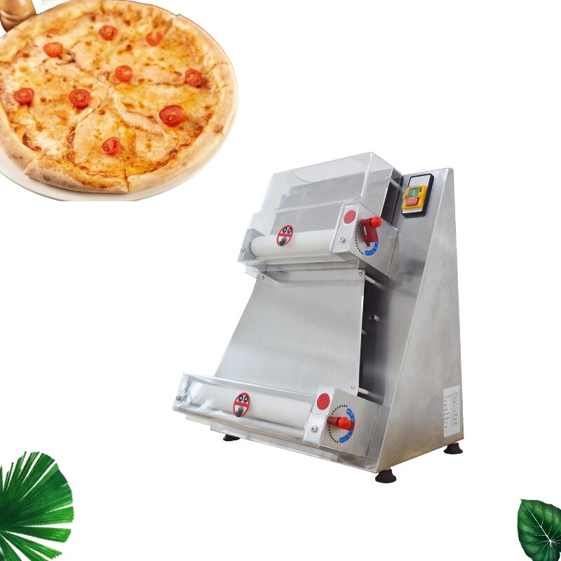Commercial Automatic Pizza Flatbread Forming Machine Dough Roller Sheeter Press