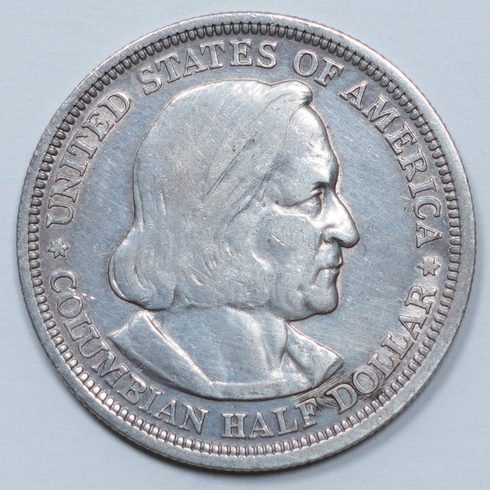 1893 Columbian Exposition Commemorative Half Dollar
