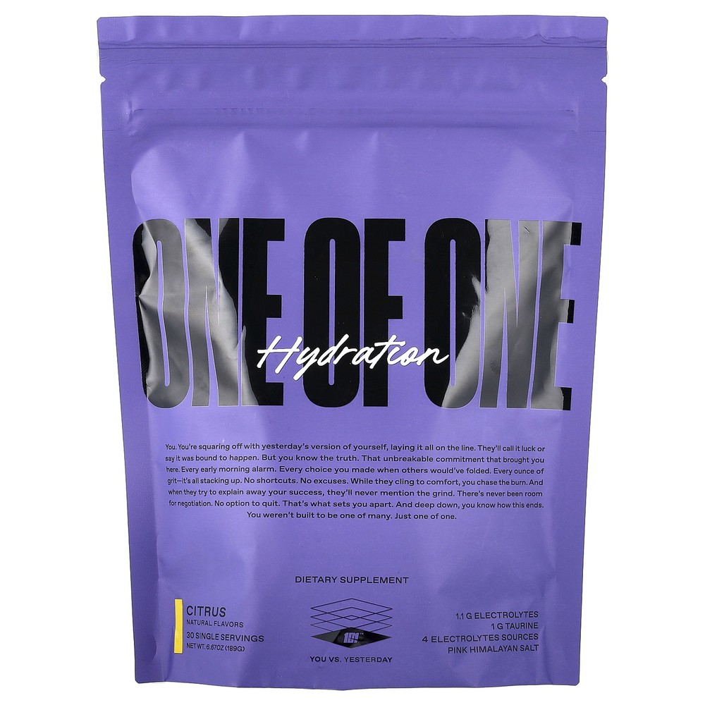 Hydration, Citrus , 30 Sachets, 6.67 oz (189 g)